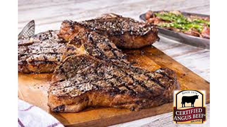 BS04 American Angus CAB Beef Porterhouse Steak 16 oz