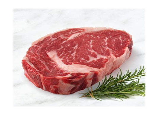 BS01 American Black Angus Beef Boneless Rib Eye Steak 12 oz.